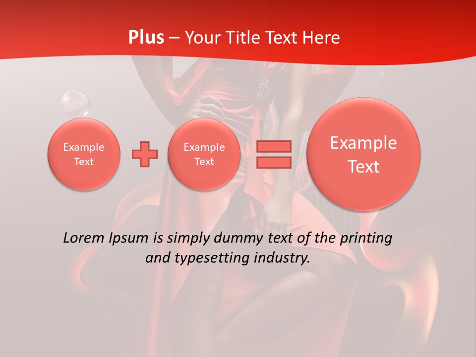 Fashion Person Legs PowerPoint Template