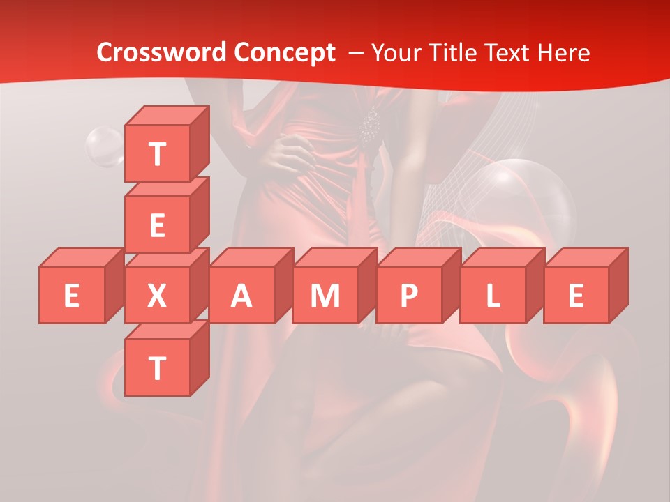 Fashion Person Legs PowerPoint Template