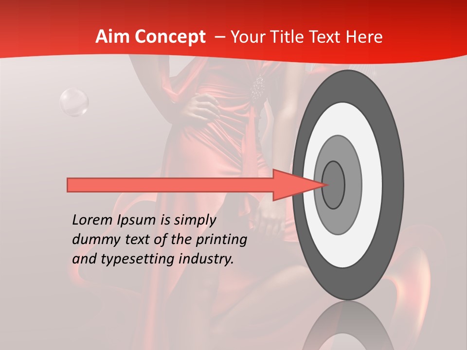 Fashion Person Legs PowerPoint Template