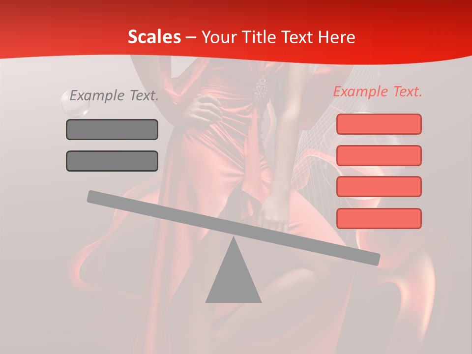 Fashion Person Legs PowerPoint Template