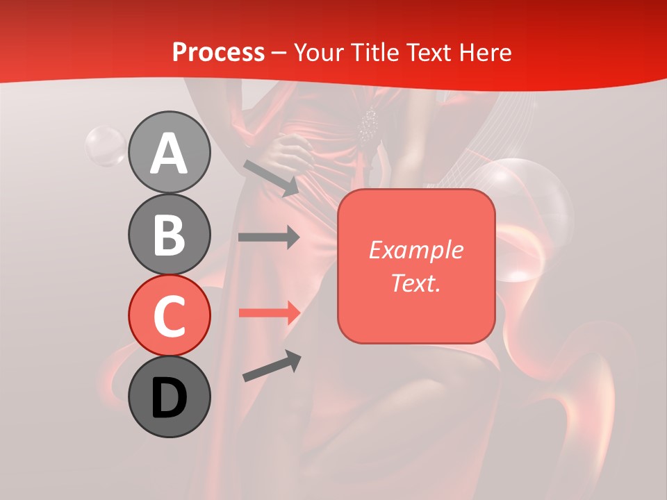 Fashion Person Legs PowerPoint Template