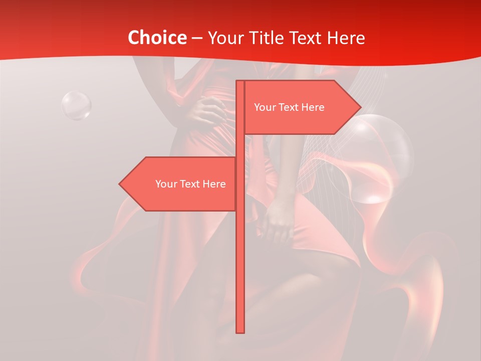 Fashion Person Legs PowerPoint Template