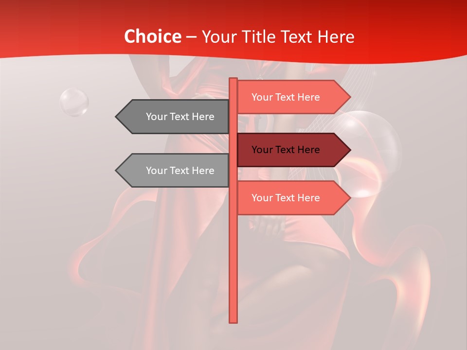 Fashion Person Legs PowerPoint Template