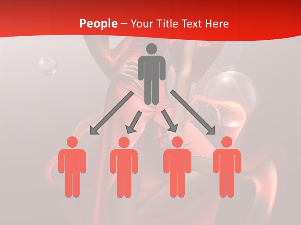 Fashion Person Legs PowerPoint Template