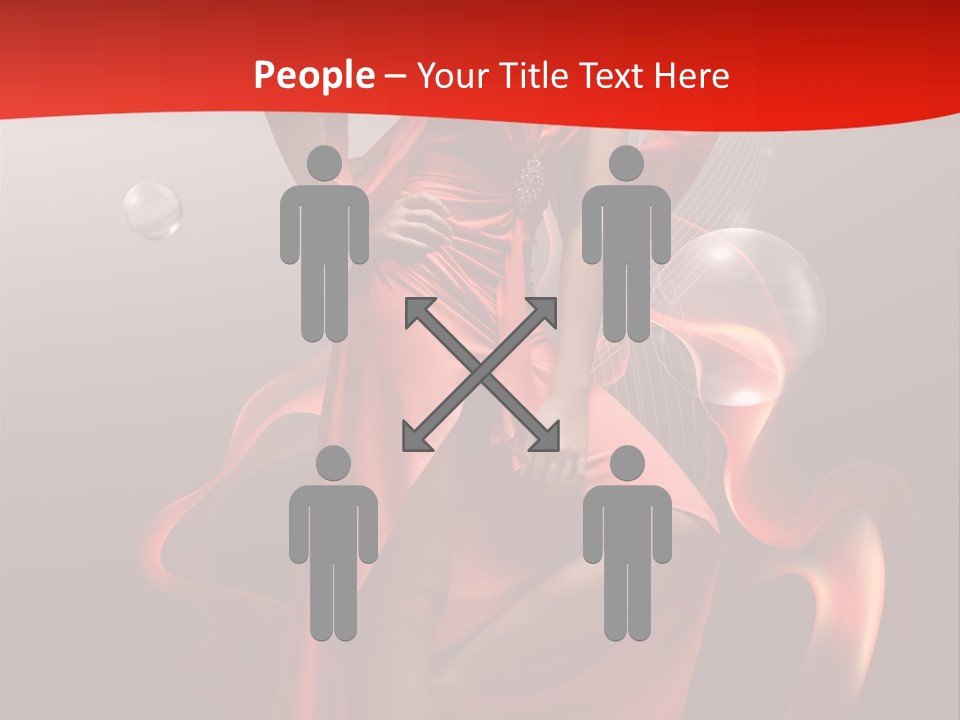 Fashion Person Legs PowerPoint Template