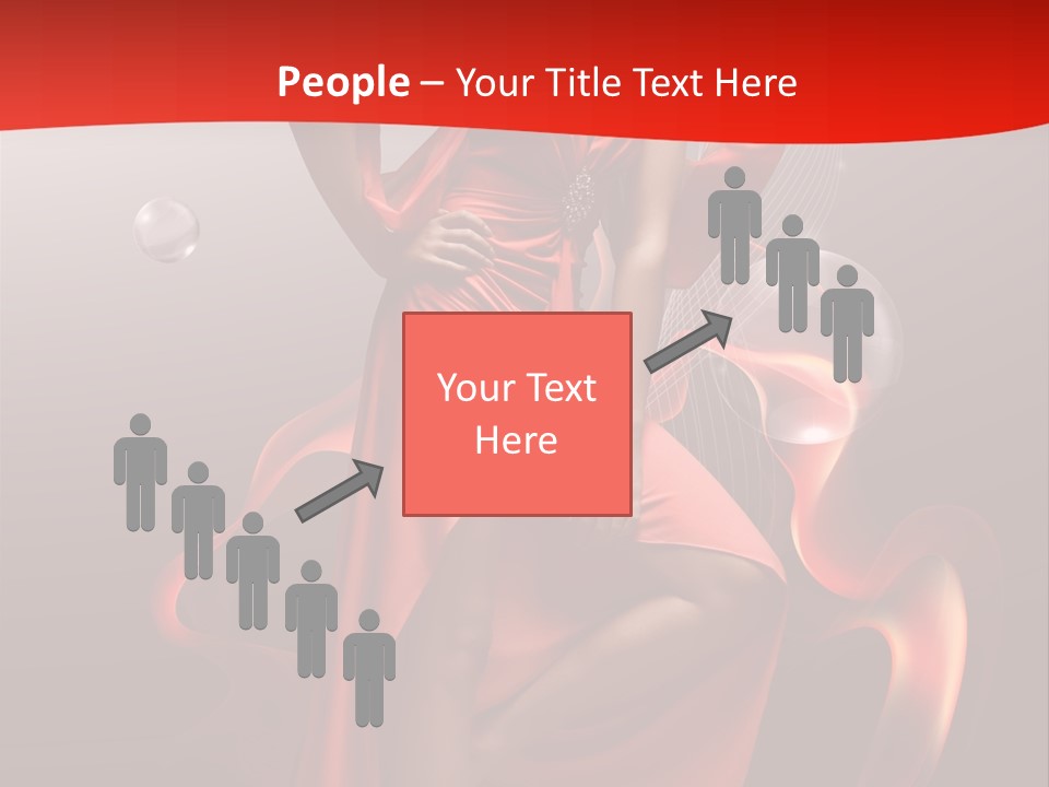 Fashion Person Legs PowerPoint Template