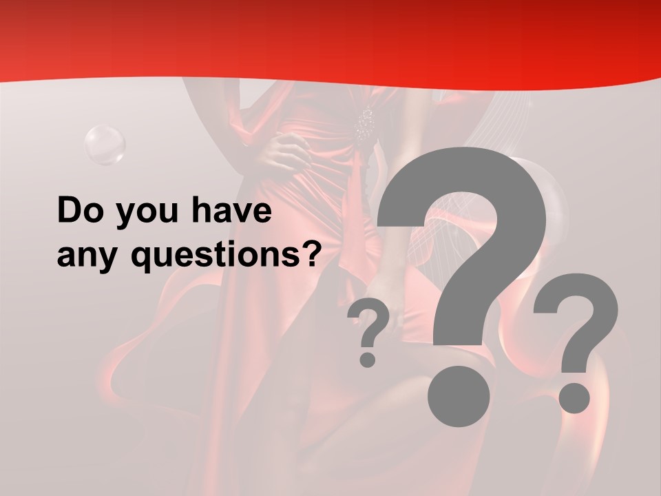 Fashion Person Legs PowerPoint Template