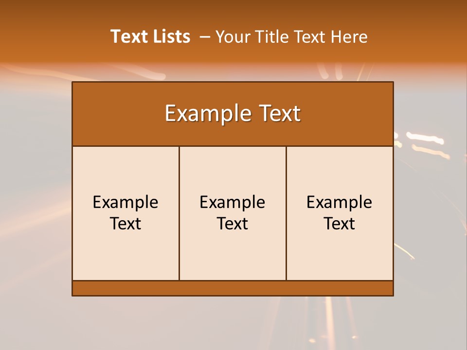 Accelerated Drive Downtown PowerPoint Template