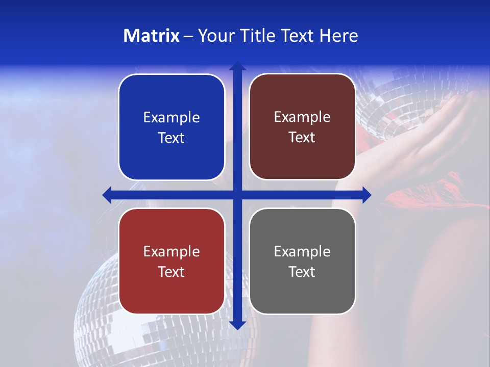 Portrait Women Young PowerPoint Template