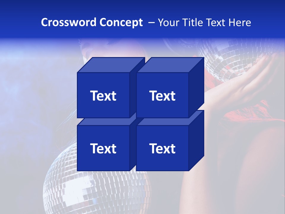 Portrait Women Young PowerPoint Template