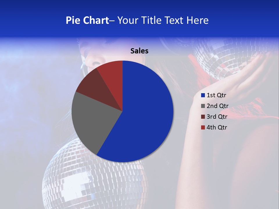 Portrait Women Young PowerPoint Template