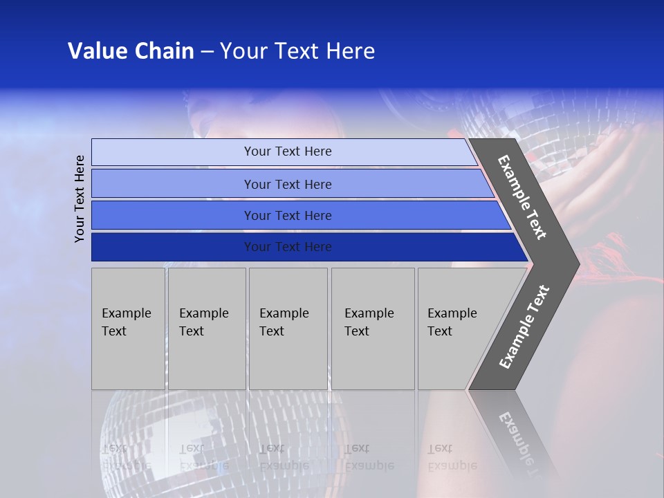 Portrait Women Young PowerPoint Template