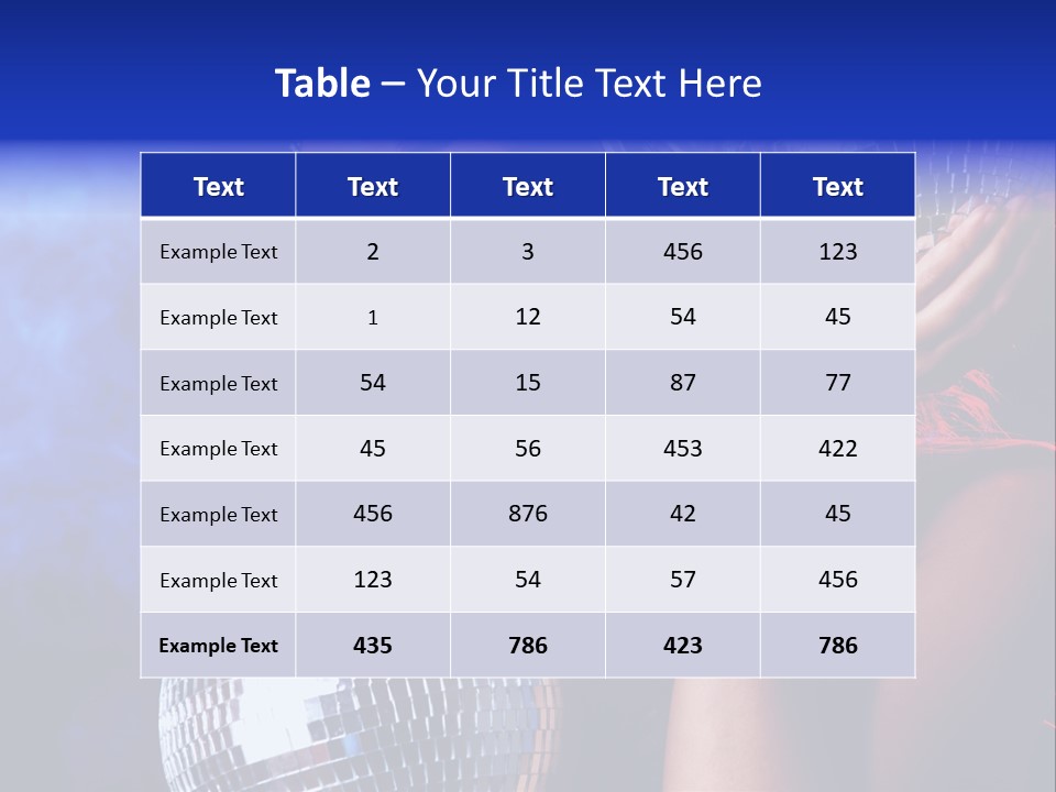 Portrait Women Young PowerPoint Template