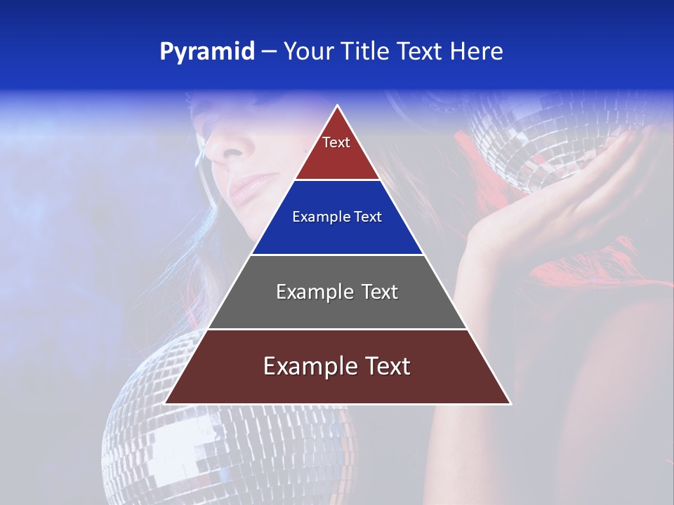 Portrait Women Young PowerPoint Template