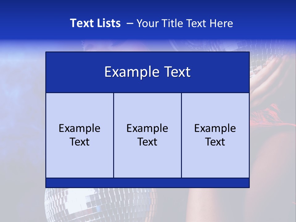 Portrait Women Young PowerPoint Template