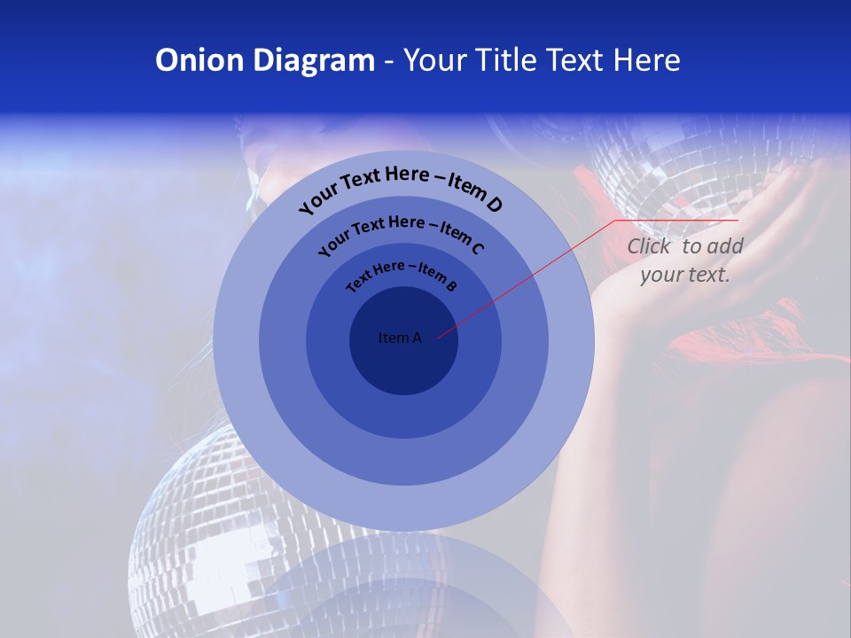 Portrait Women Young PowerPoint Template