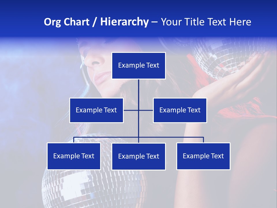 Portrait Women Young PowerPoint Template