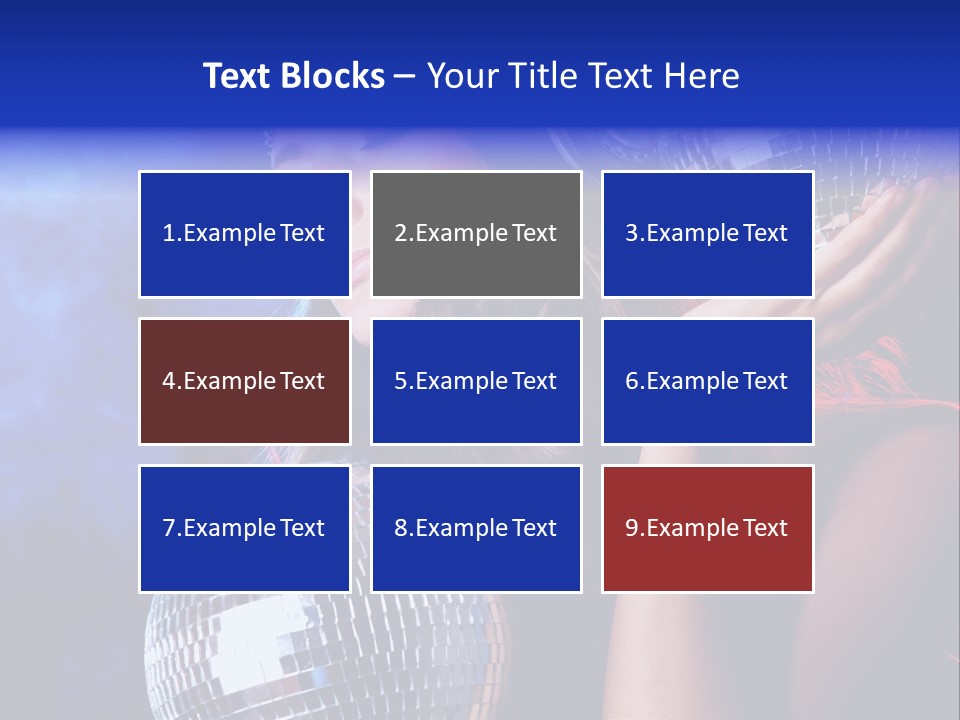 Portrait Women Young PowerPoint Template