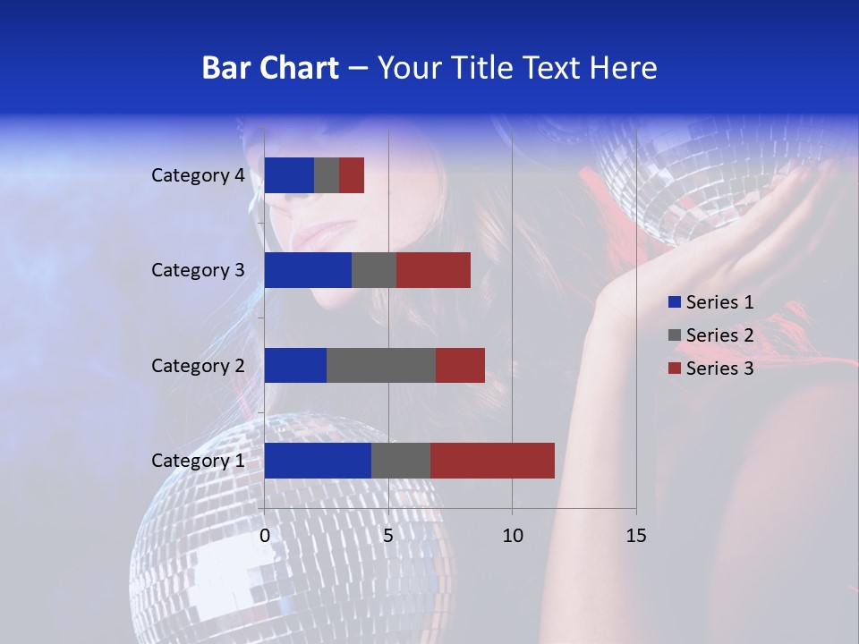 Portrait Women Young PowerPoint Template