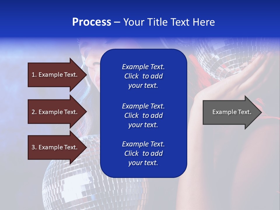 Portrait Women Young PowerPoint Template
