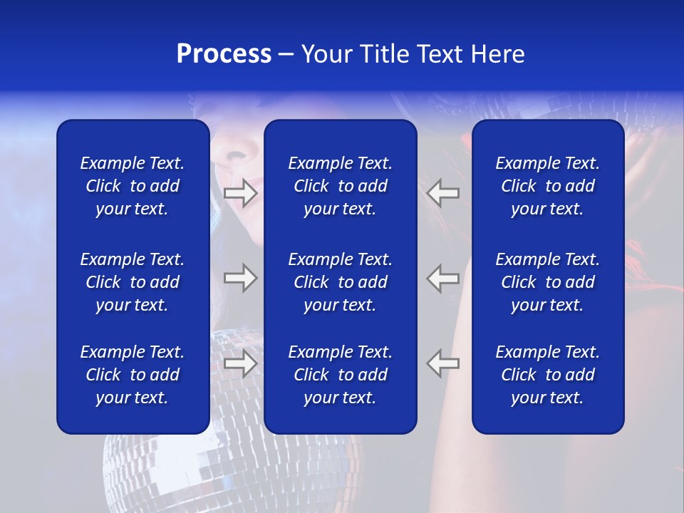 Portrait Women Young PowerPoint Template