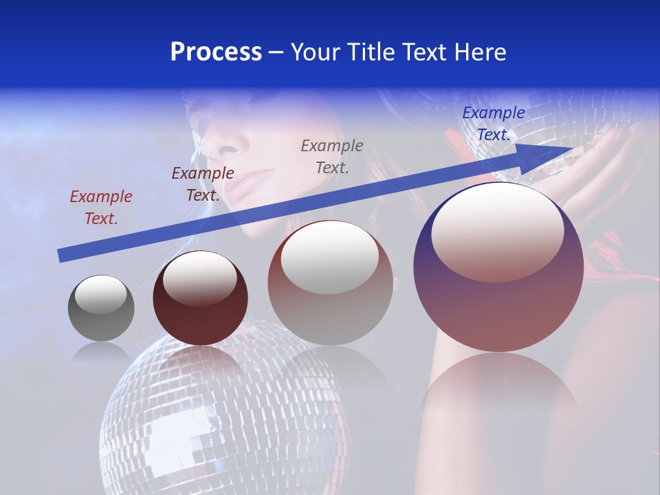 Portrait Women Young PowerPoint Template