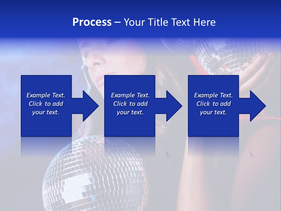 Portrait Women Young PowerPoint Template