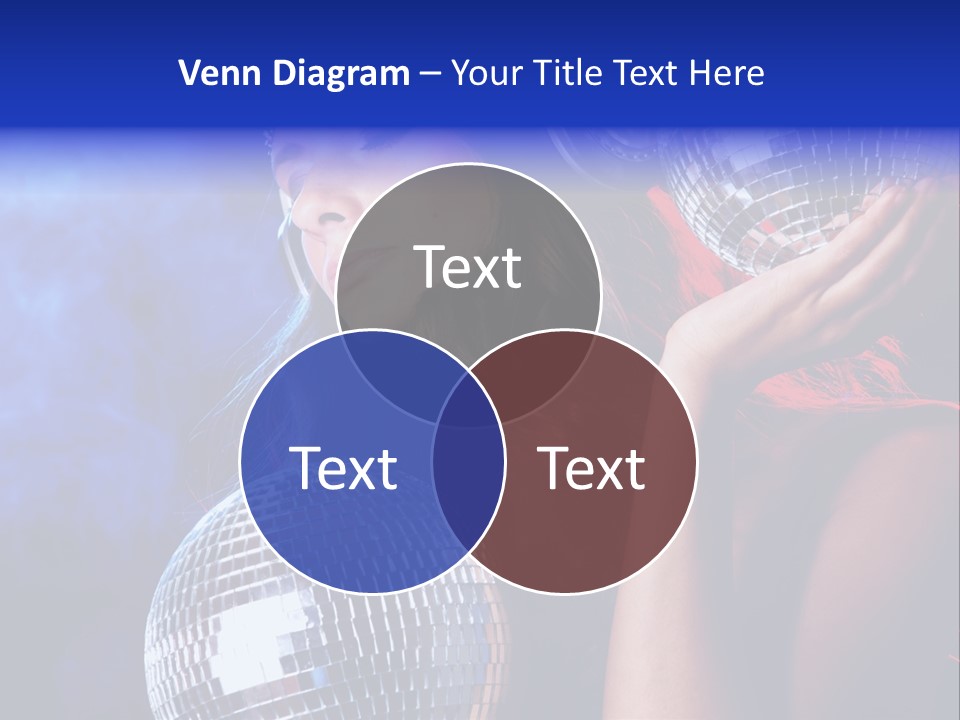 Portrait Women Young PowerPoint Template