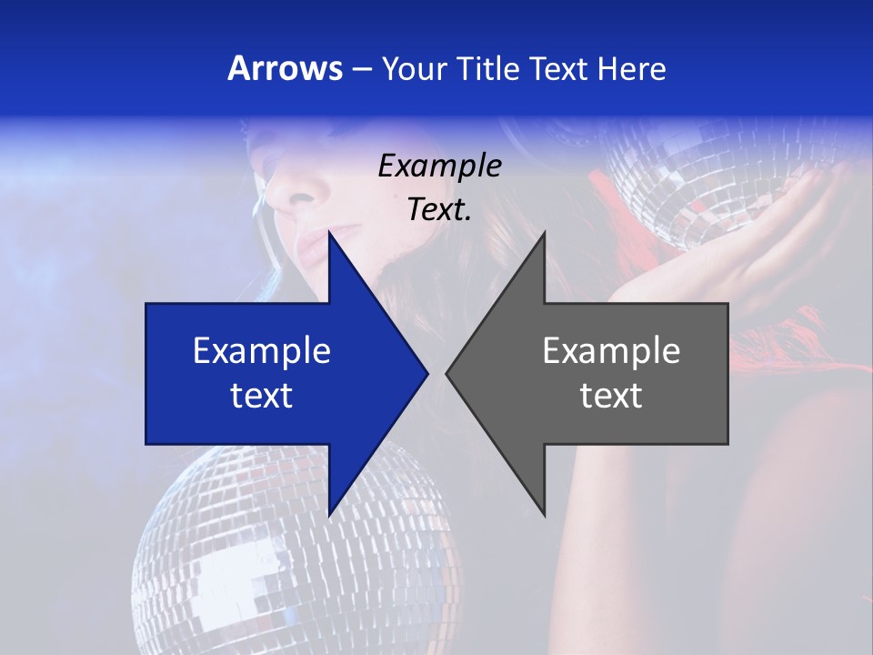 Portrait Women Young PowerPoint Template