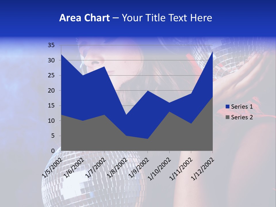 Portrait Women Young PowerPoint Template