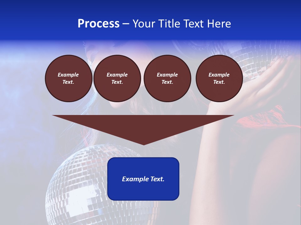 Portrait Women Young PowerPoint Template