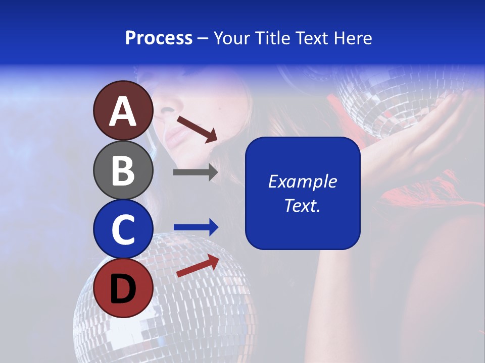 Portrait Women Young PowerPoint Template