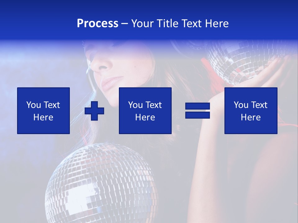 Portrait Women Young PowerPoint Template