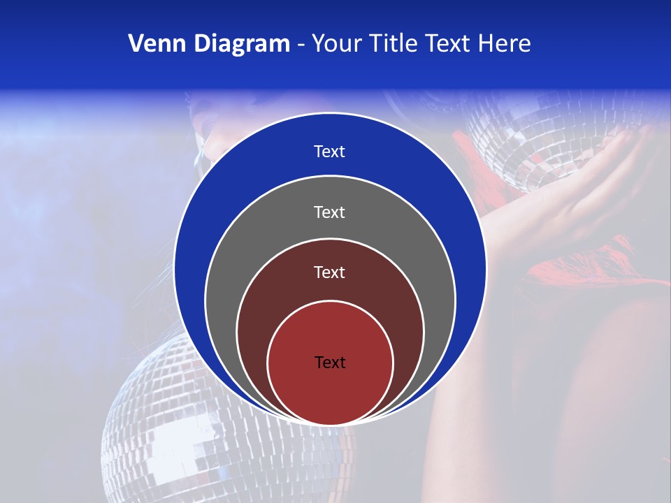 Portrait Women Young PowerPoint Template