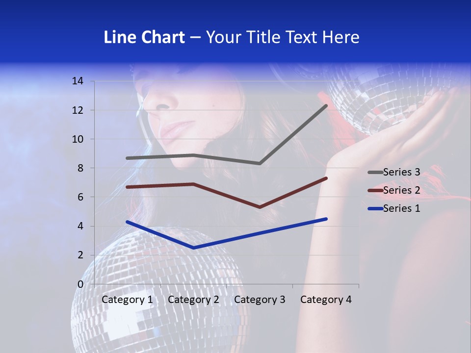 Portrait Women Young PowerPoint Template