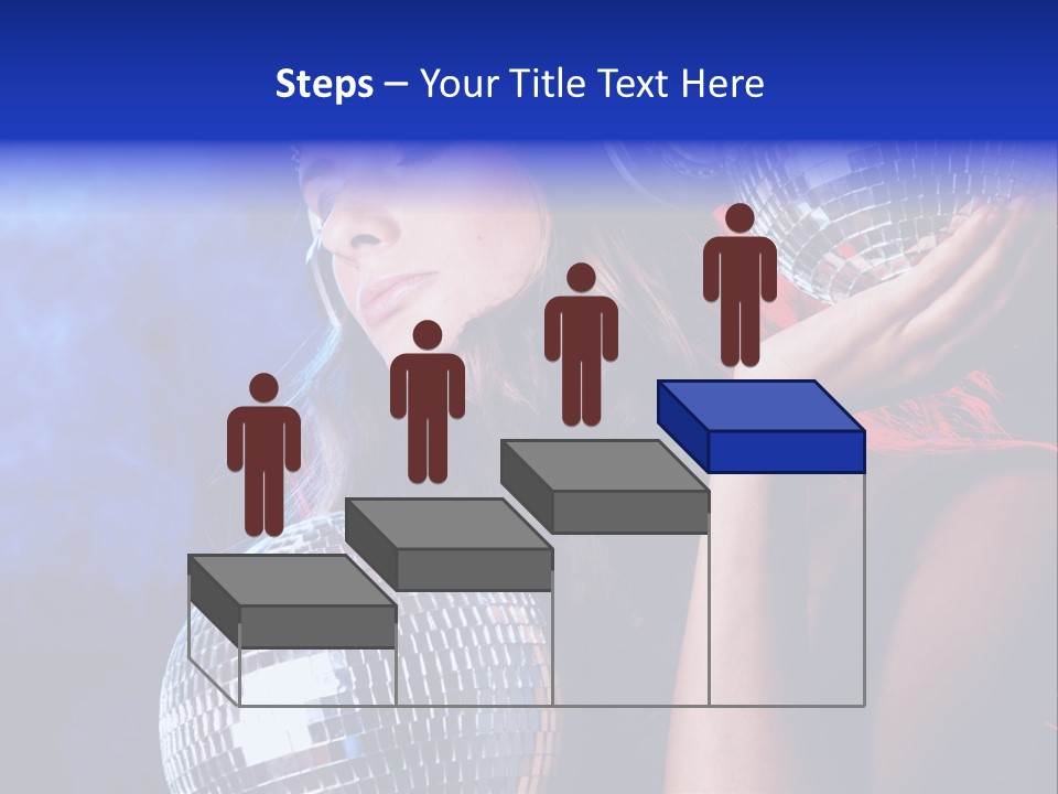 Portrait Women Young PowerPoint Template