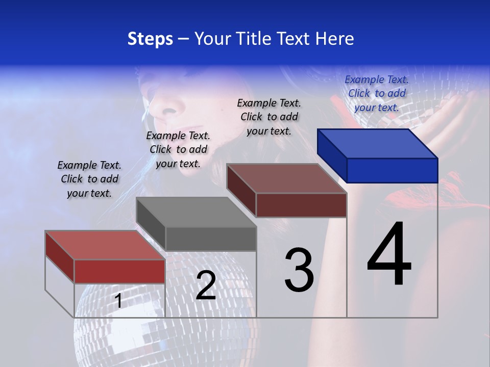 Portrait Women Young PowerPoint Template