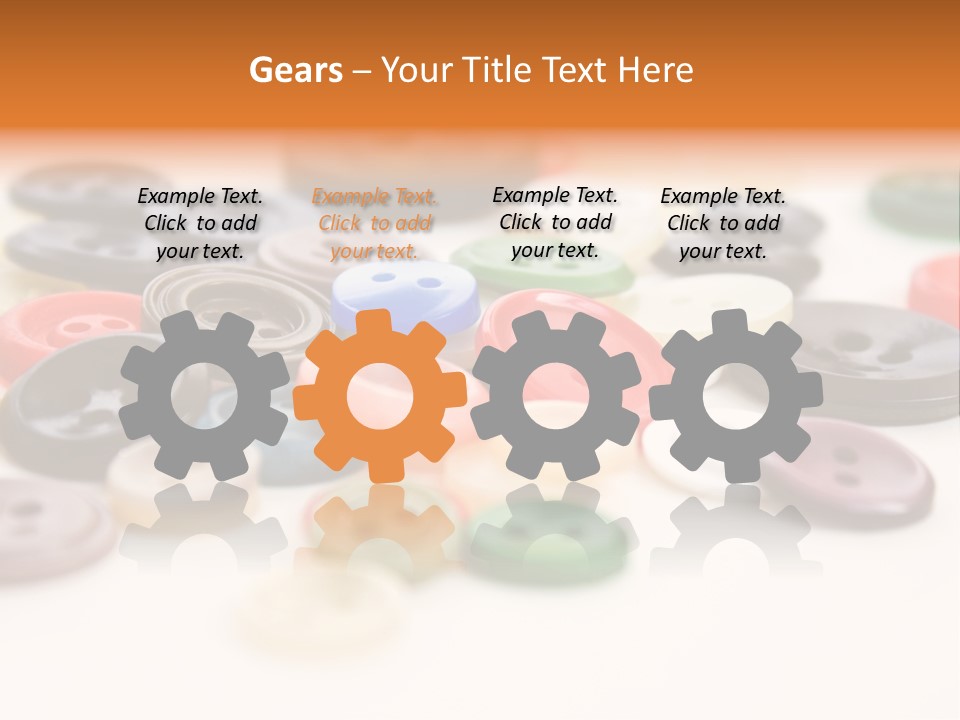 Wool Textile Dressmaking PowerPoint Template