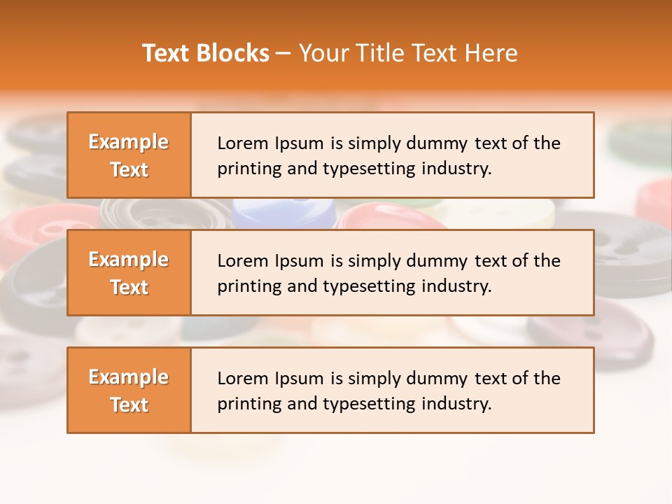 Wool Textile Dressmaking PowerPoint Template