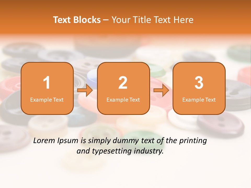Wool Textile Dressmaking PowerPoint Template