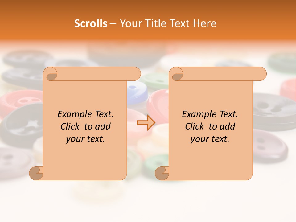 Wool Textile Dressmaking PowerPoint Template