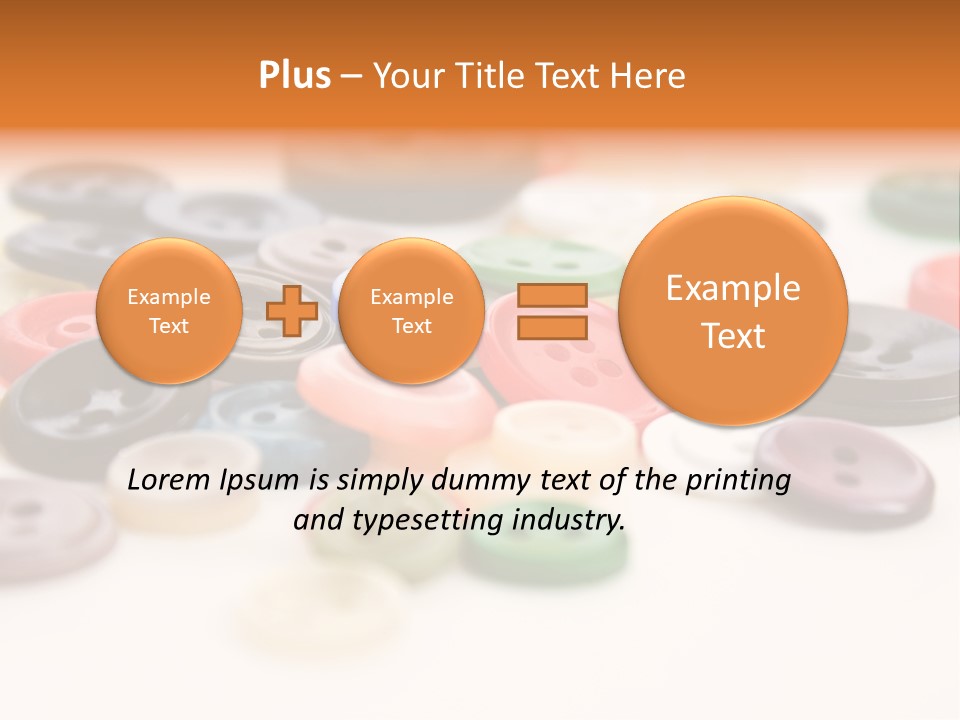 Wool Textile Dressmaking PowerPoint Template