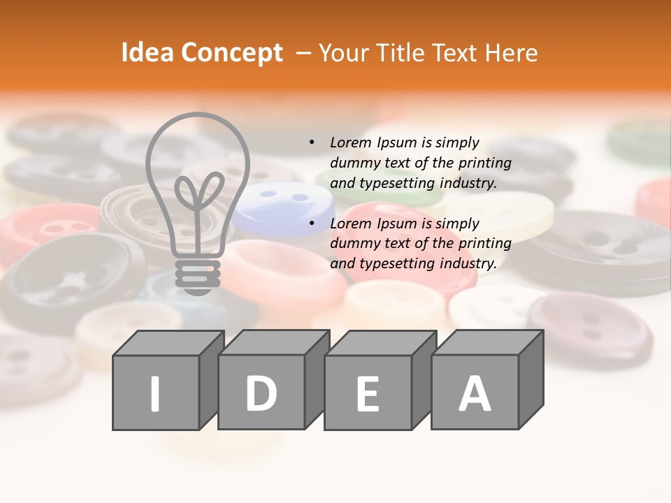 Wool Textile Dressmaking PowerPoint Template