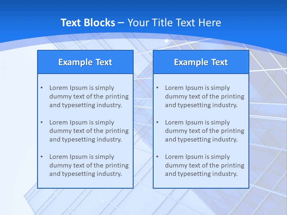 Development Strong Protection PowerPoint Template