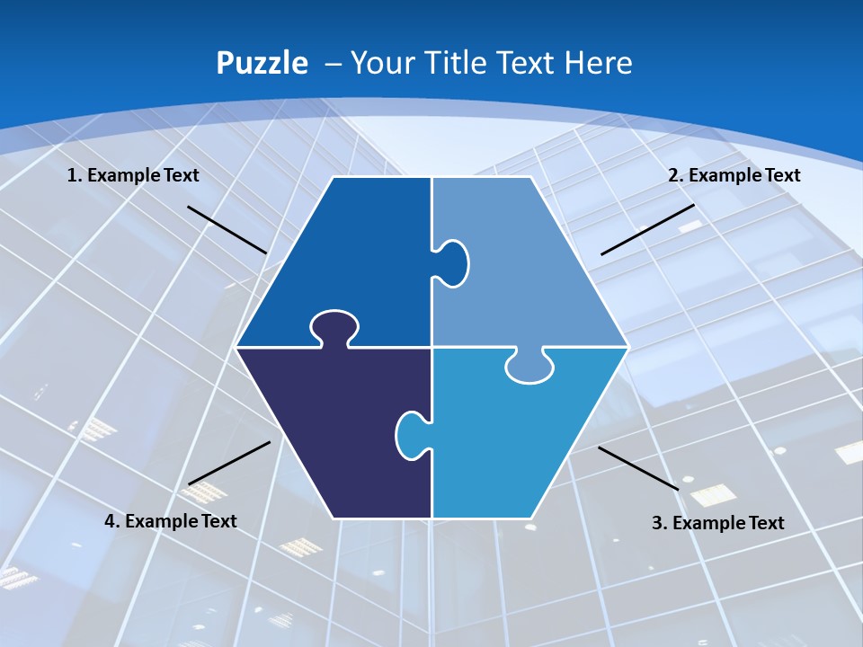 Shiny Office Lines PowerPoint Template