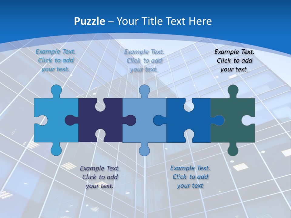 Shiny Office Lines PowerPoint Template