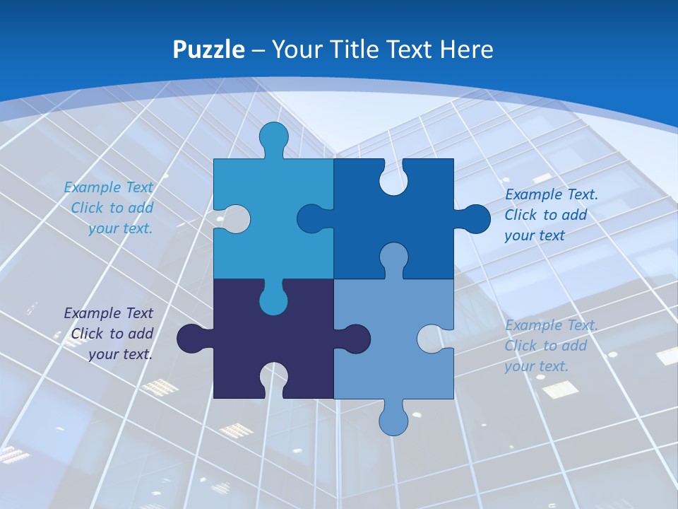 Shiny Office Lines PowerPoint Template