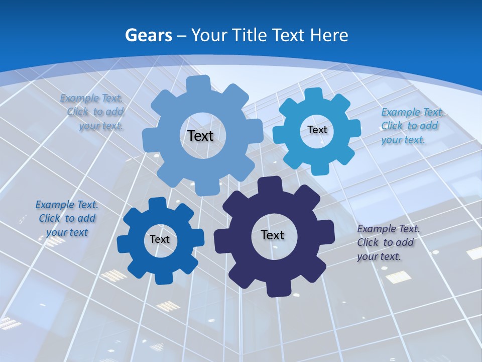 Shiny Office Lines PowerPoint Template