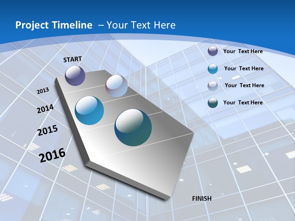 Shiny Office Lines PowerPoint Template