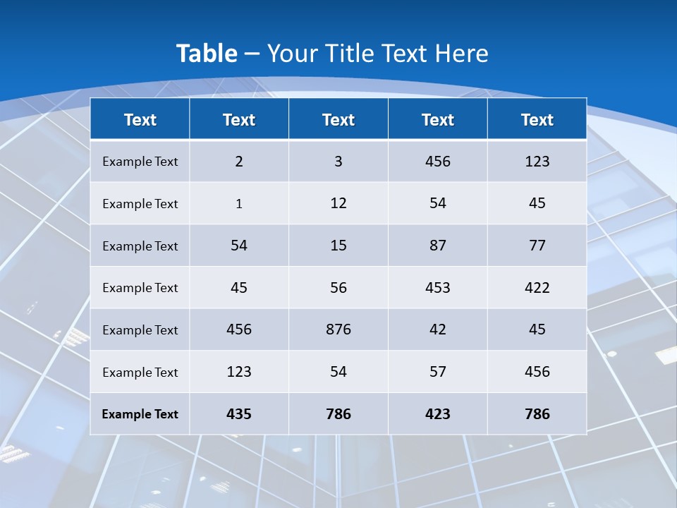 Shiny Office Lines PowerPoint Template